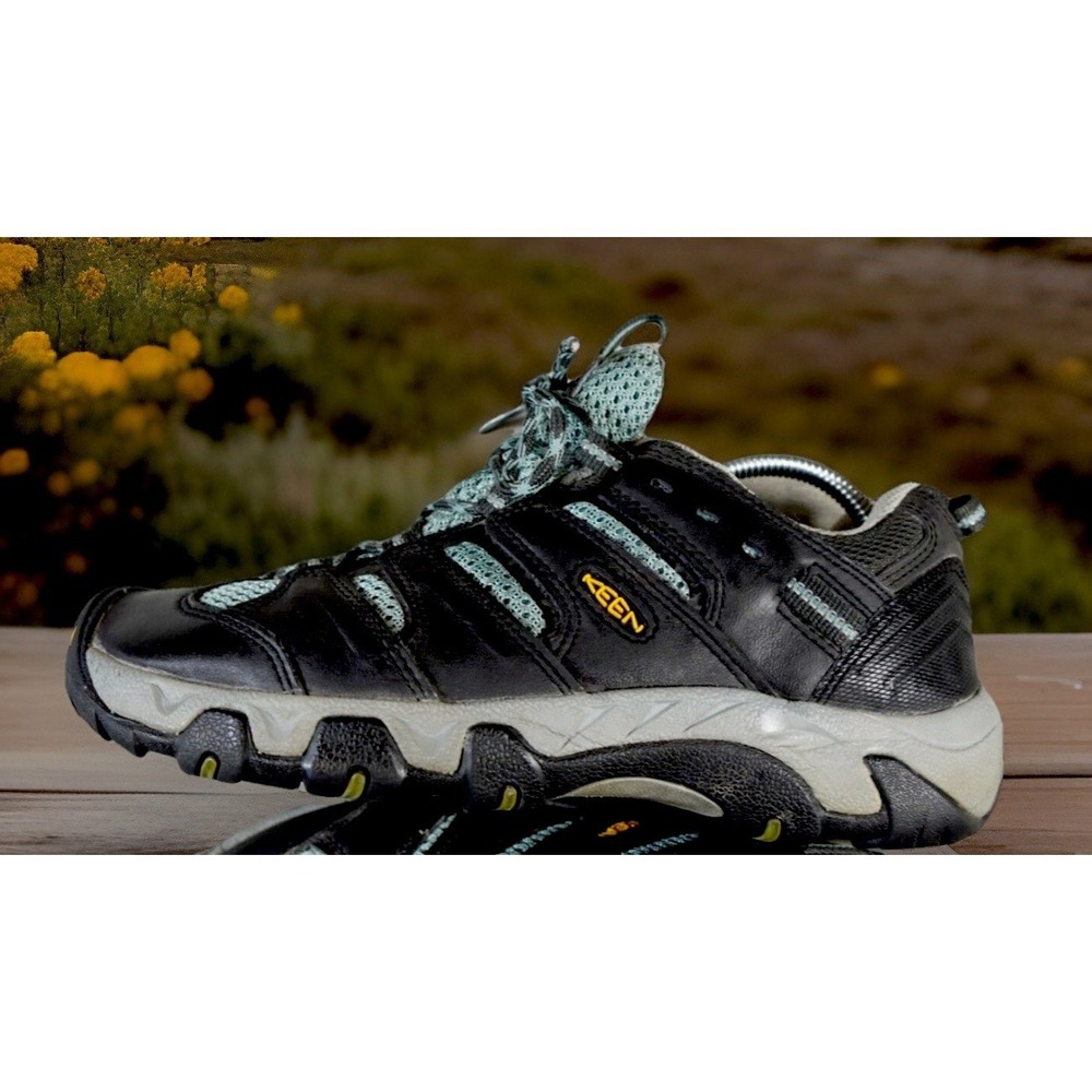 Keen Womens 8.5 Hiking Shoes Koven‎ Raven Mineral Blue 1012599